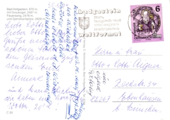 Bad Hofgastein - A 19xx 95 032 ●